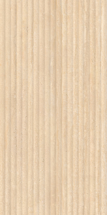 Керамогранит GLOBAL TILE, Травертин Романо, Бежевый, Канноли 600х1200, GT1206029992MCR