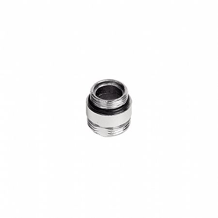 Переходник для излива LEDEME LH503, 1/2"-М24*1, хром глянцевый