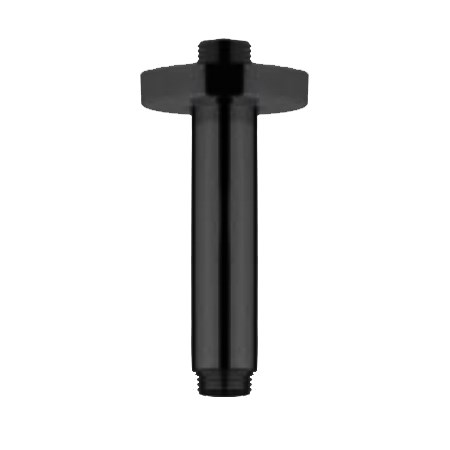 Душевой кронштейн PAINI 50PZ744T615BI, 150мм, круглый, потолок, черный матовый