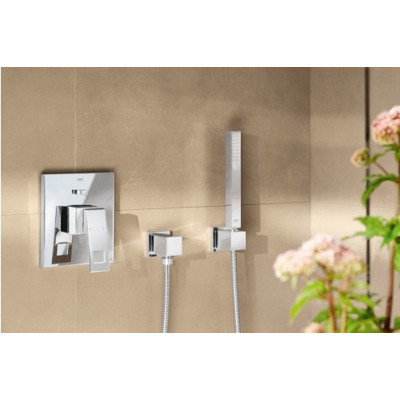 Лейка для душа GROHE Euphoria Cube 27698000, 1 режим, хром глянцевый