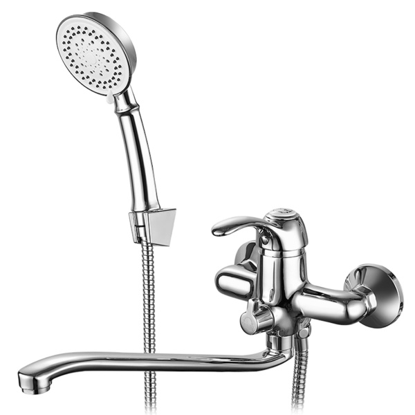 Смеситель для ванны GROSS AQUA Прованс (Provance) 7518586C-35S, хром глянцевый