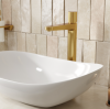 Смеситель для раковины-чаши WASSERKRAFT Schunter, золотой матовый