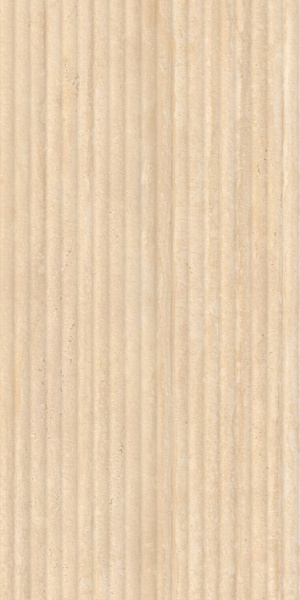 Керамогранит GLOBAL TILE, Травертин Романо, Бежевый, Канноли 600х1200, GT1206029992MCR