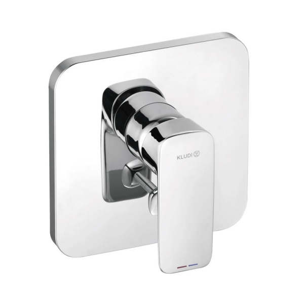 Душевая система KLUDI Pure&Style 7в1 406300575, встраиваемая, хром глянцевый