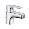 Смеситель для биде KLUDI Pure&Solid 342160575, с донным клапаном, хром глянцевый