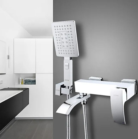 Смеситель для ванны GAPPO G3207, хром глянцевый