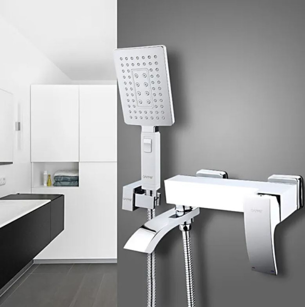 Смеситель для ванны GAPPO G3207, хром глянцевый