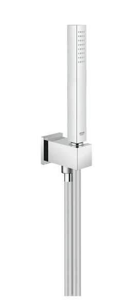 Соединение для шланга GROHE Euphoria Cube 26370000 с держателем для душа, хром глянцевый