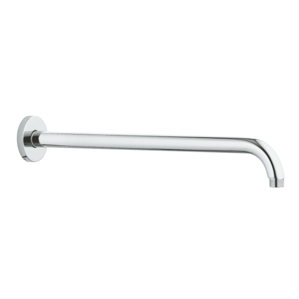 Душевой кронштейн GROHE Rainshower 28361000, 380мм, круглый, стена, хром глянцевый