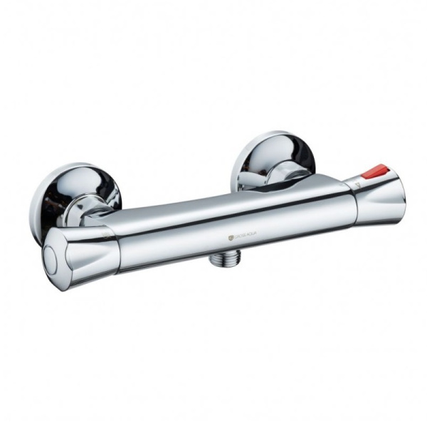 Смеситель для душа GROSS AQUA Терма (Thermofix Basic) 5980116C, термостатический, хром глянцевый