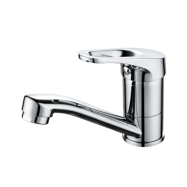 Смеситель для кухни GROSS AQUA Базис (Base) 3210258C-G0109, хром глянцевый