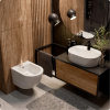 Смеситель для биде AQUAME Siena AQM6216BG, золото брашированное