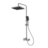 Душевая система SPLENKA S52.24.09 с тропическим душем, с изливом, оружейная сталь