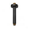 Душевой кронштейн KLUDI A-QA 6651539-00, 150мм, круглый, потолок, черный матовый