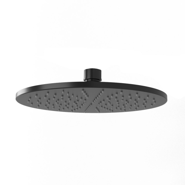 Верхний душ PAINI 50PZ759TT25, круглый, черный матовый, 250х250