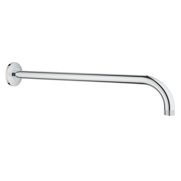 Душевой кронштейн GROHE New Tempesta 27851000, 400мм, круглый, стена, хром глянцевый