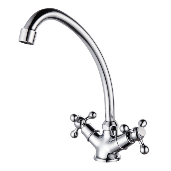Смеситель для кухни GROSS AQUA Практик (Yota) 3088039C-B03, хром глянцевый