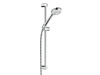 Душевой гарнитур KLUDI Logo S1 6816005-00, (штанга, шланг, лейка), хром глянцевый