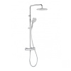 Душевая система KLUDI Freshline 6709205-00 с тропическим душем, термостатическая, хром глянцевый