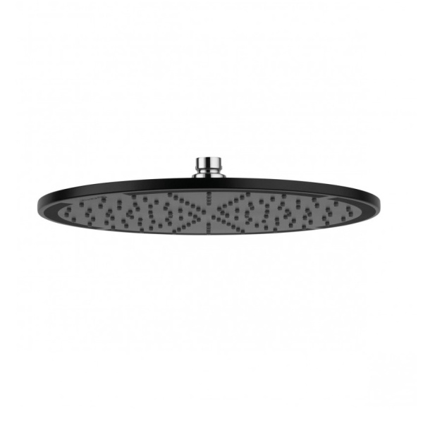 Верхний душ KLUDI A-QA 6433087-00, круглый, черный матовый, 300х300