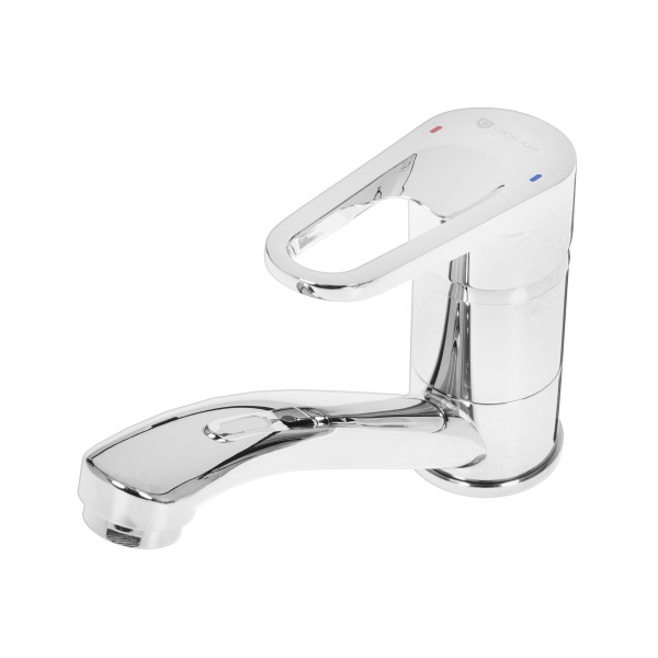 Смеситель для раковины GROSS AQUA Дельта (Delta) 3210268C-G0109, хром глянцевый