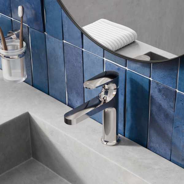 Смеситель для раковины WASSERKRAFT Weida, хром глянцевый