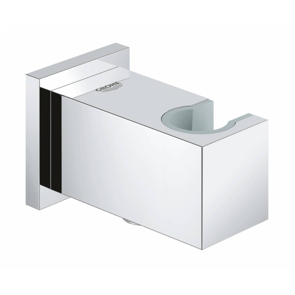 Соединение для шланга GROHE Euphoria Cube 26370000 с держателем для душа, хром глянцевый