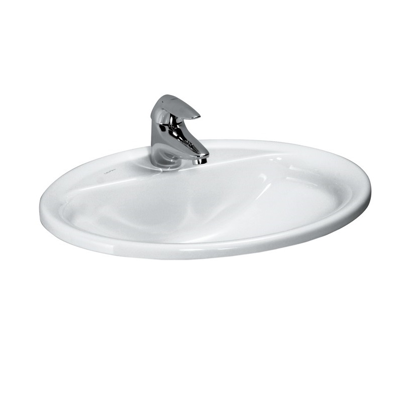 Раковина LAUFEN Pro B 8.1395.1.000.104.1, 560х440, овальная, встраиваемая сверху
