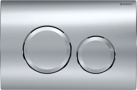 Клавиша для инсталляции GEBERIT Delta20 115.127.21.1, хром глянцевый