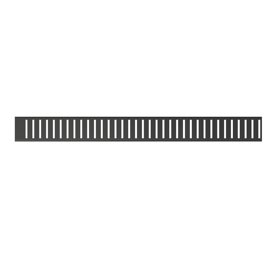 Решетка ALCAPLAST PURE-750BLACK для водоотводящего желоба APZ101BLACK Low, черный матовый