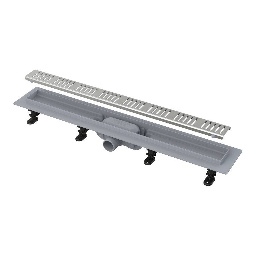 Водоотводящий желоб ALCAPLAST APZ10-550М, с решеткой