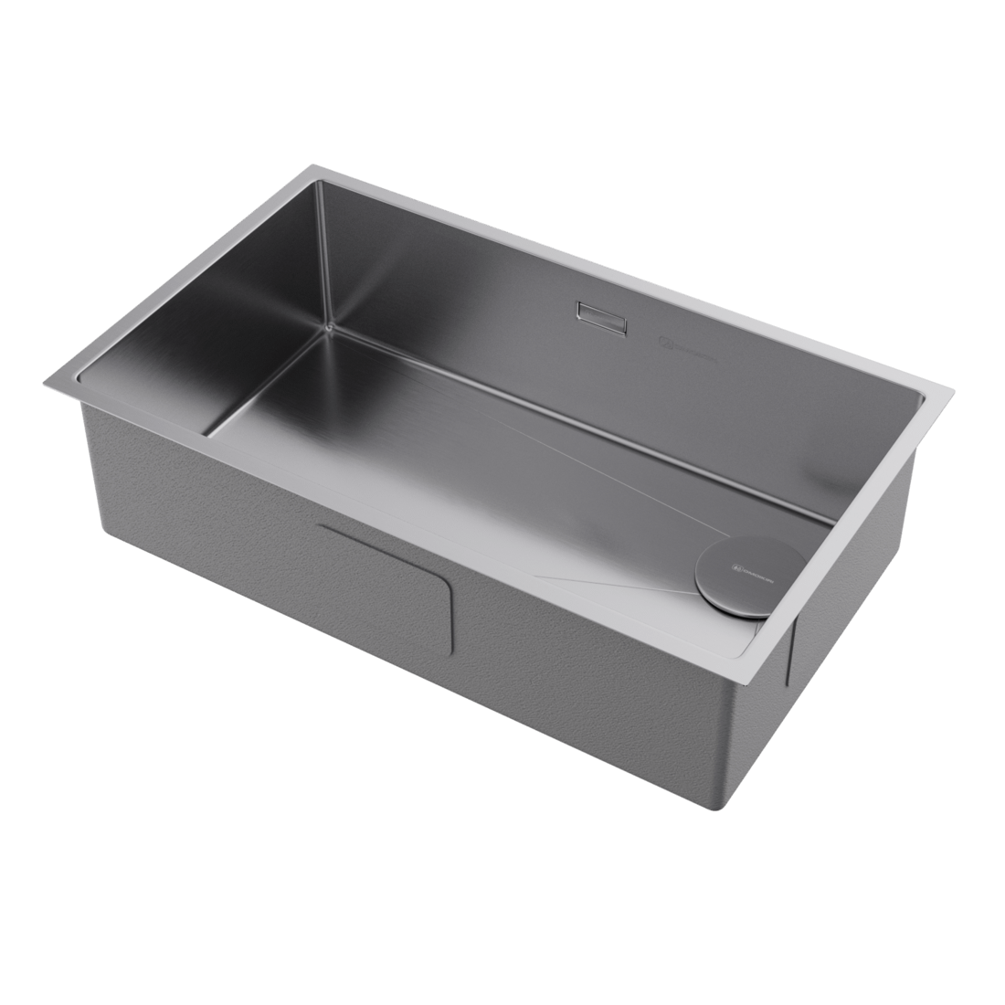 Мойка кухонная OMOIKIRI Taki 74-U/IF Side IN, прямоугольная, нержавеющая сталь