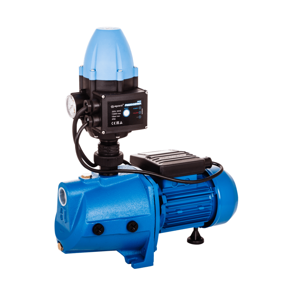 Насосная станция Aquario AJC-60С-FC (с защитой по сух.ходу)