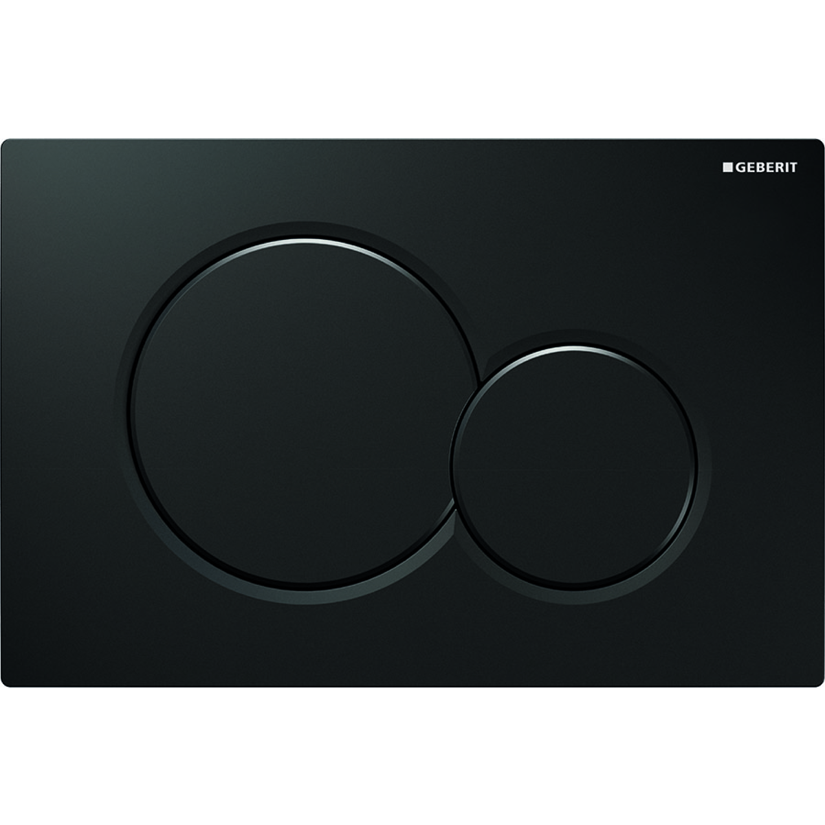 Клавиша для инсталляции GEBERIT Sigma01 115.770.DW.5, черный глянцевый