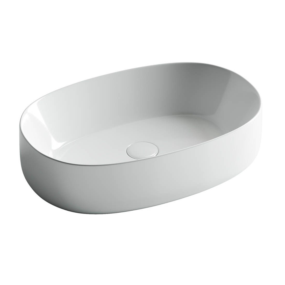 Раковина-чаша CERAMICA NOVA Element (Элемент) 54, 145х540х350, овальная, без перелива