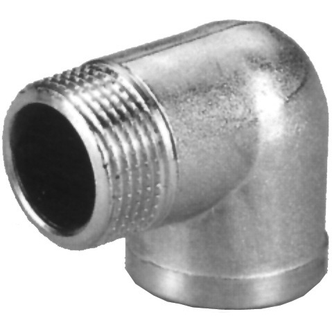 Уголок STOUT (никель) 3/4 ВР-НР