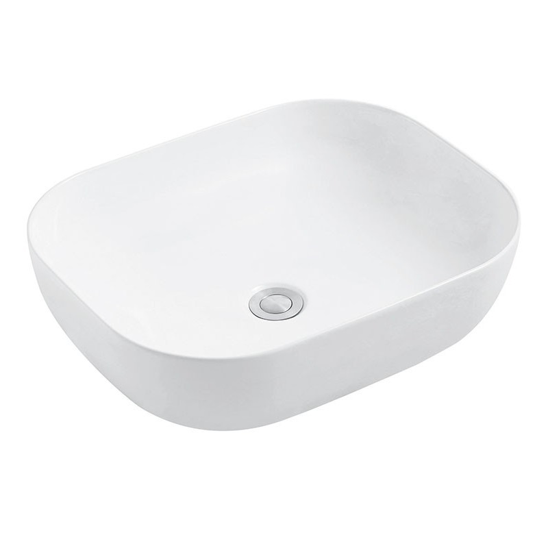 Раковина-чаша CERAMALUX 78104, 135х505х405, прямоугольная, без перелива