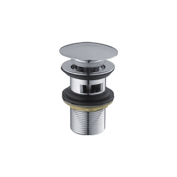 Выпуск для раковины ACCOONA A480-1 G1 1/4, Click/Clack, с донным клапаном, с переливом
