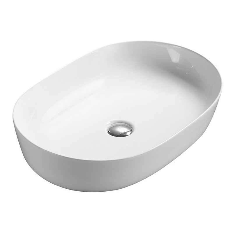 Раковина-чаша SANTILINE SL-1028, 135х600х415, овальная, без перелива