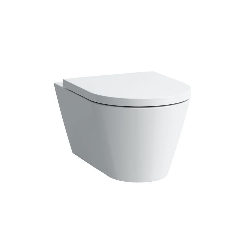 Унитаз подвесной LAUFEN Kartell (Картель), 37х54,5, безободковый, без сиденья
