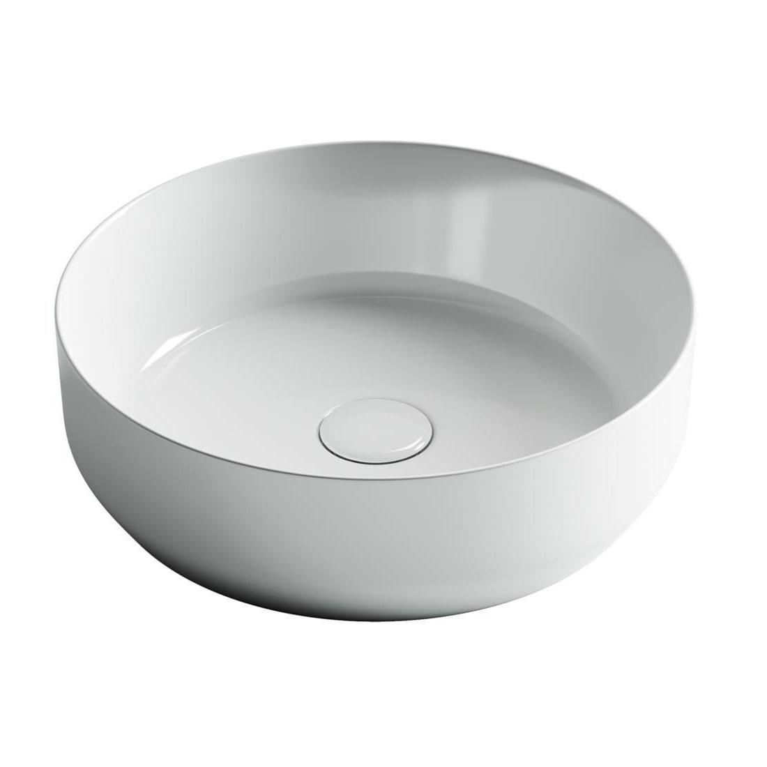 Раковина-чаша CERAMICA NOVA Element (Элемент) 39, 120х390х390, круглая, без перелива