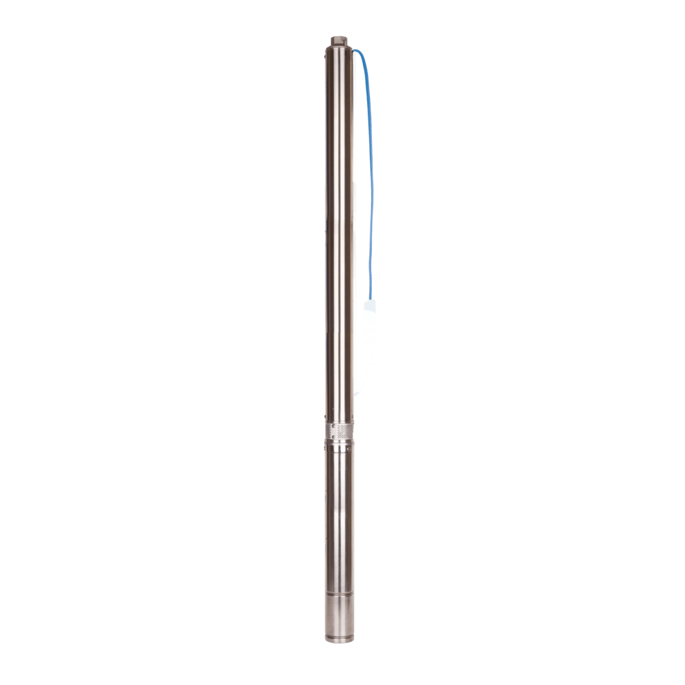 Погружной скважинный насос Aquario ASP1E-125-75(встр.конд.,кабель 15м)