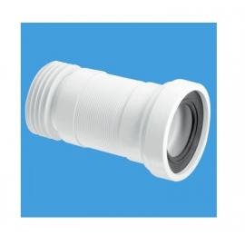 Гофра для унитаза McALPINE MRWC-F20R, 200-330мм, 97/107х90-110мм