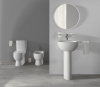 Унитаз напольный SANITA LUXE Art (Арт), 37х63,5, с сиденьем микролифт, быстросъемное