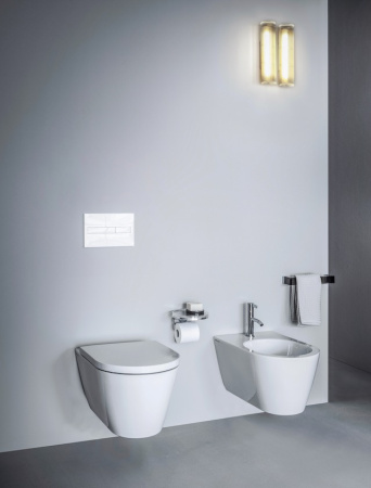 Биде подвесное LAUFEN Kartell (Картель), 37х54,5, отверстие для смесителя по центру