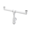 Сифон для кухонной мойки ALCAPLAST A448P-DN50/40 G1 1/2"х40/50, сдвоенный, со штуцером