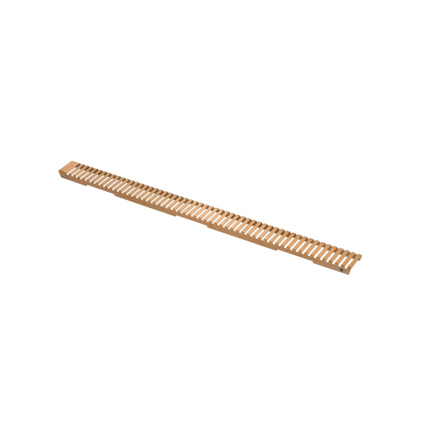 Решетка WONZON & WOGHAND WW-651900L-BRG 900, розовое золото брашированное
