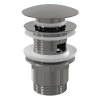 Выпуск для раковины ALCAPLAST A390 G1 1/4, Click/Clack, с донным клапаном, с переливом, хром глянцев