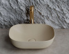 Раковина-чаша CERAMICA NOVA Element (Элемент) 46, 135х455х325, прямоугольная, капучино матовый