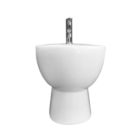Биде напольное SANITA LUXE Art (Арт), 36х60, отверстие для смесителя по центру